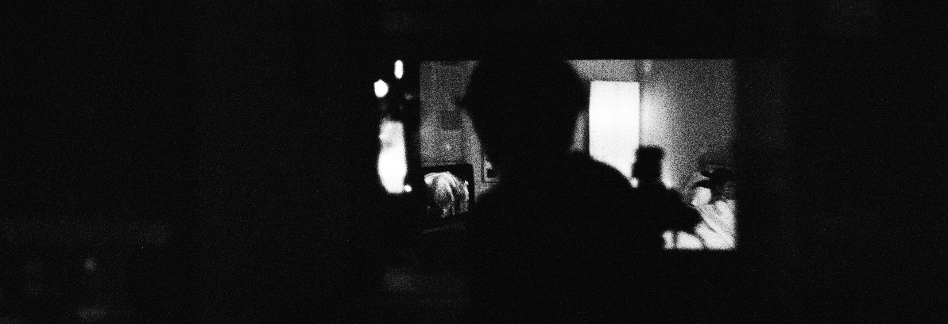 Markus Maicher at a projector